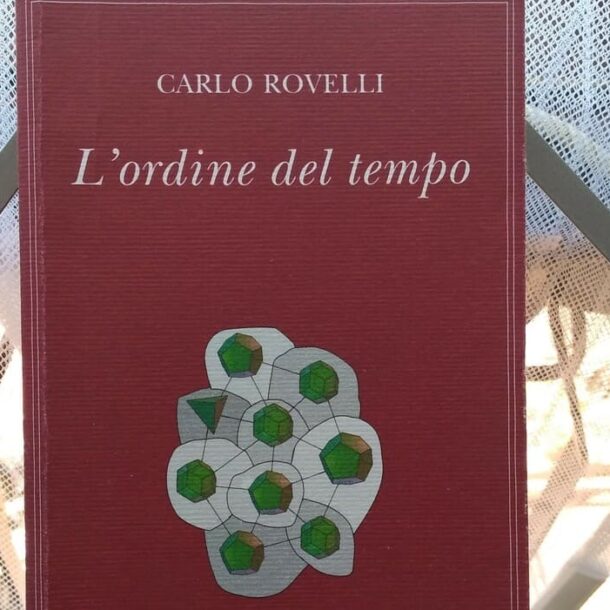 copertina del libro L'ordine del tempo di Carlo Rovelli