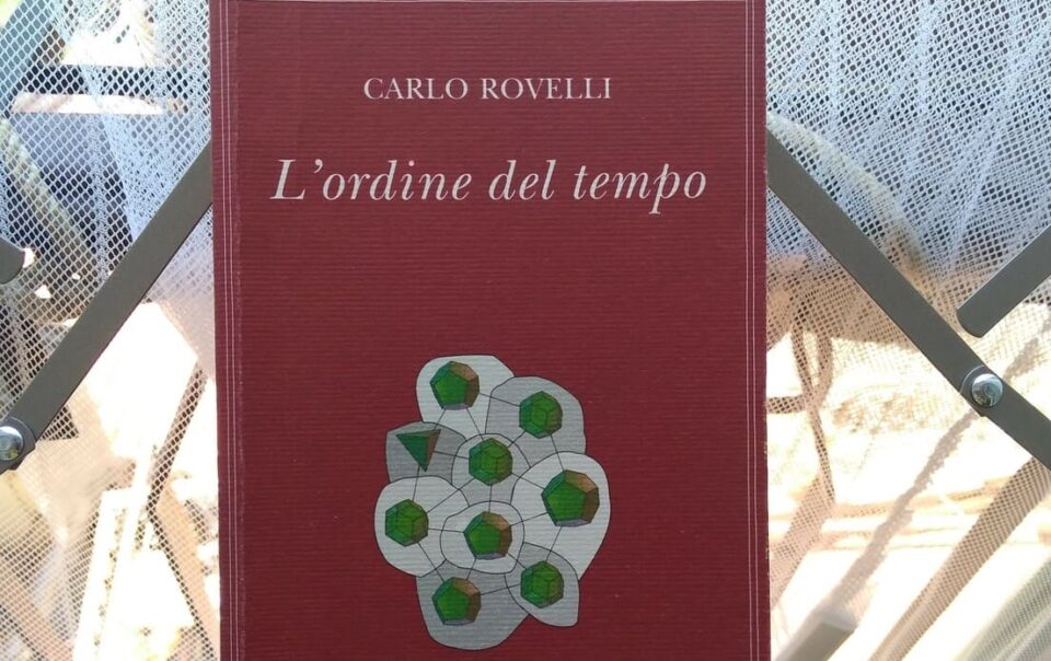 copertina del libro L'ordine del tempo di Carlo Rovelli